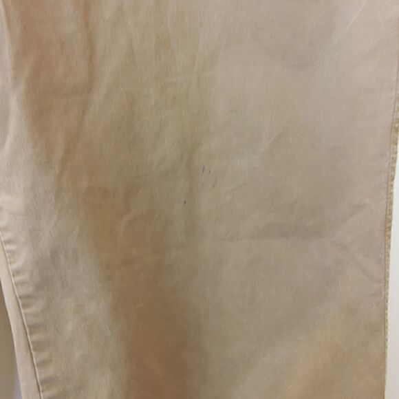 (3/$20) Old Navy low rise stretch khaki tan zip front four pocket crop pants - Picture 8 of 14